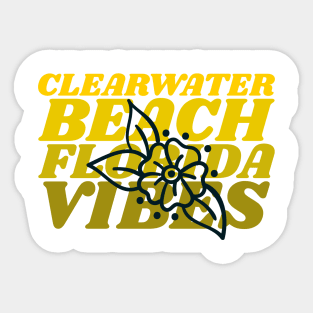 CLEARWATER FLORIDA T-SHIRT Sticker